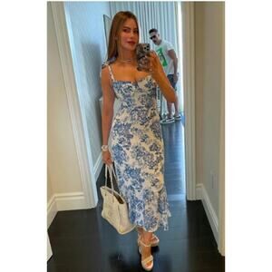 Reformation Nikita Dress in Olympia